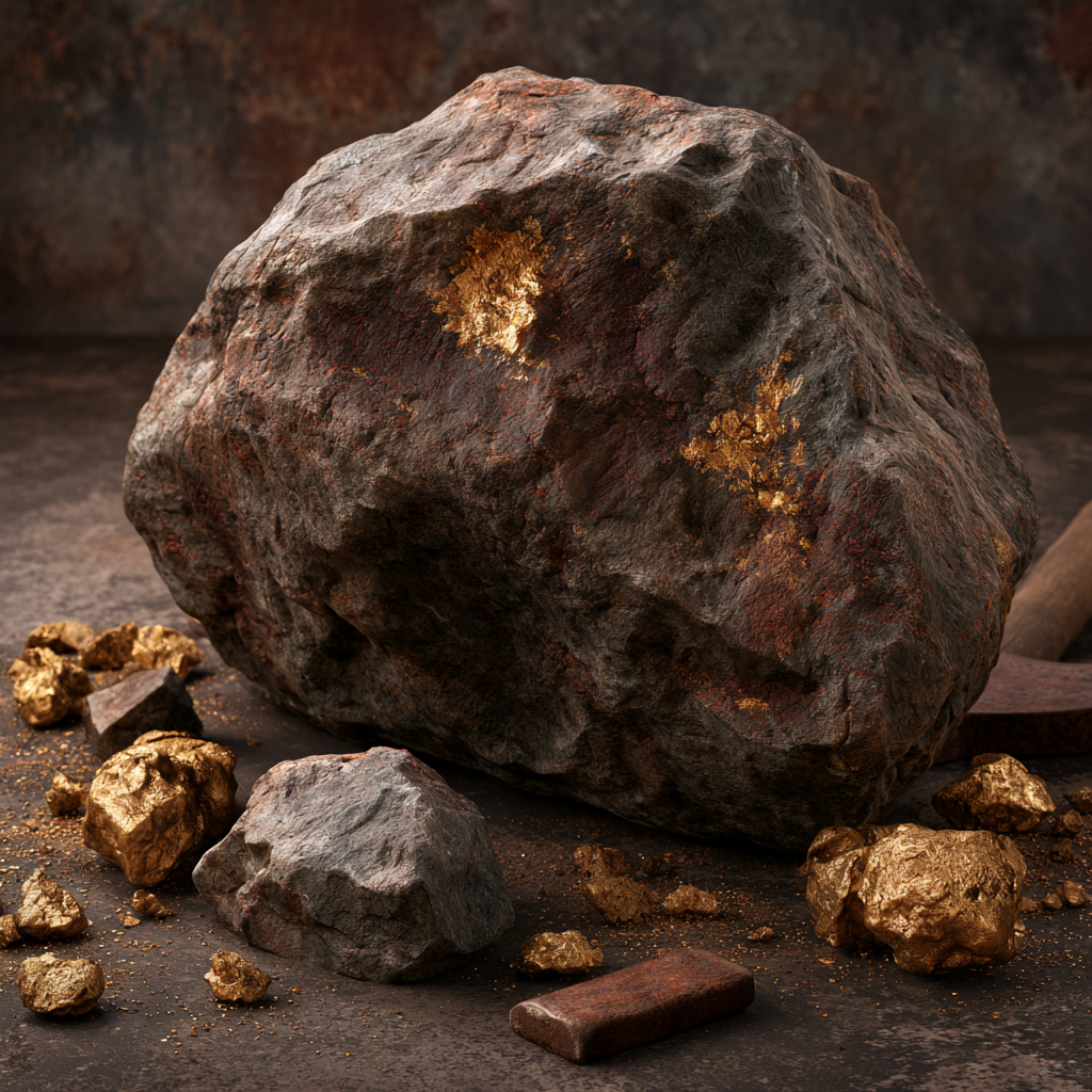 Gold ore