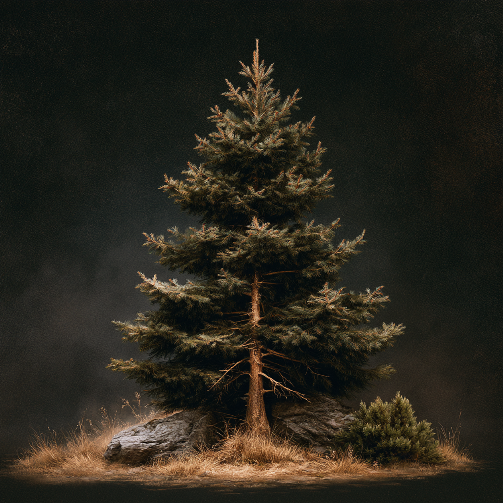 Spruce wood